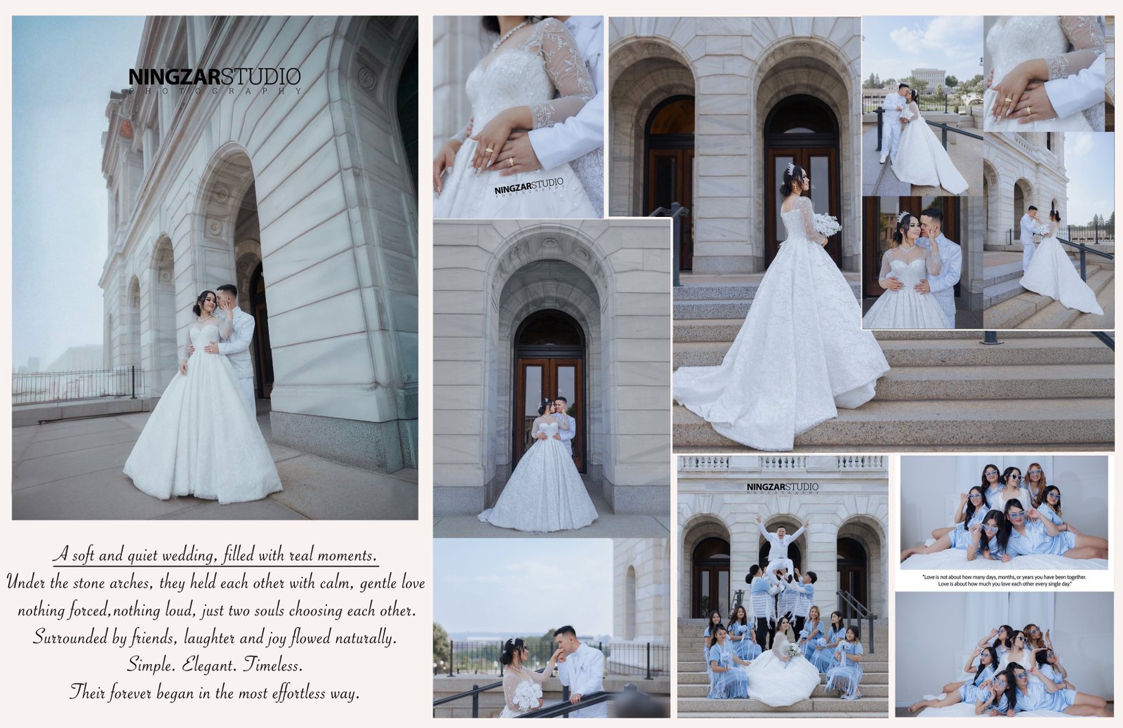 Indoor wedding photo 1